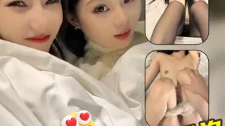 两个女神级的小母狗拍片